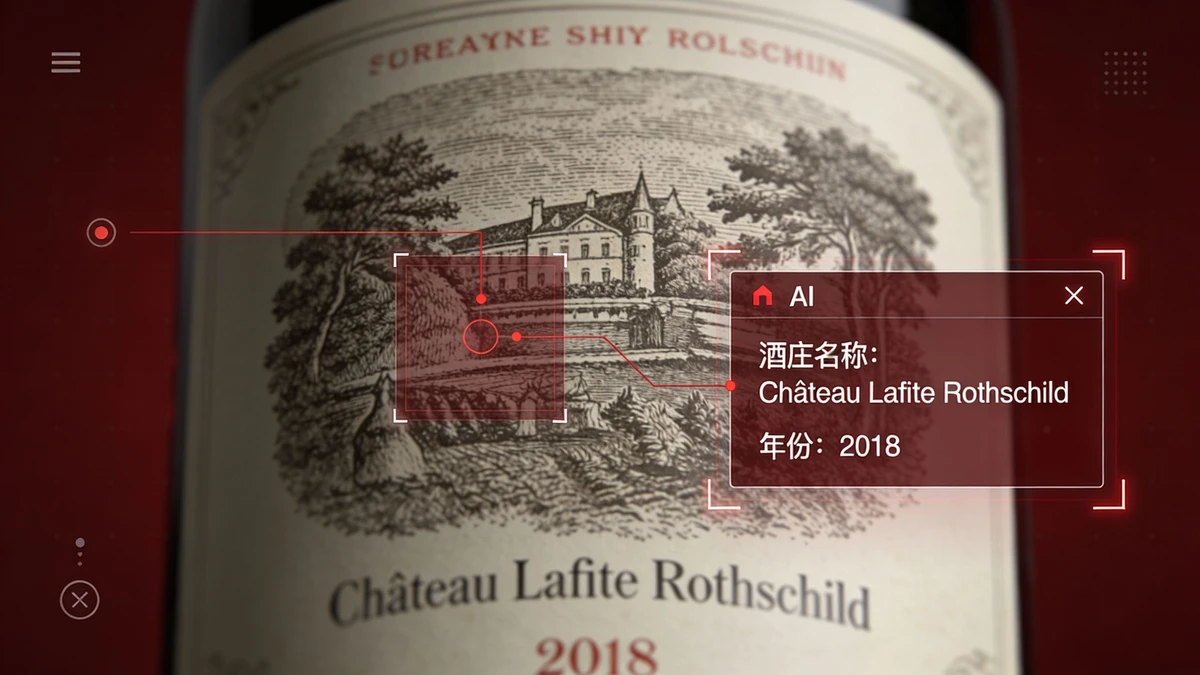 酒标特征识别示例1