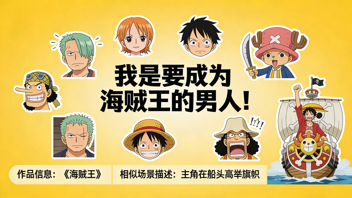 经典台词关联示例1