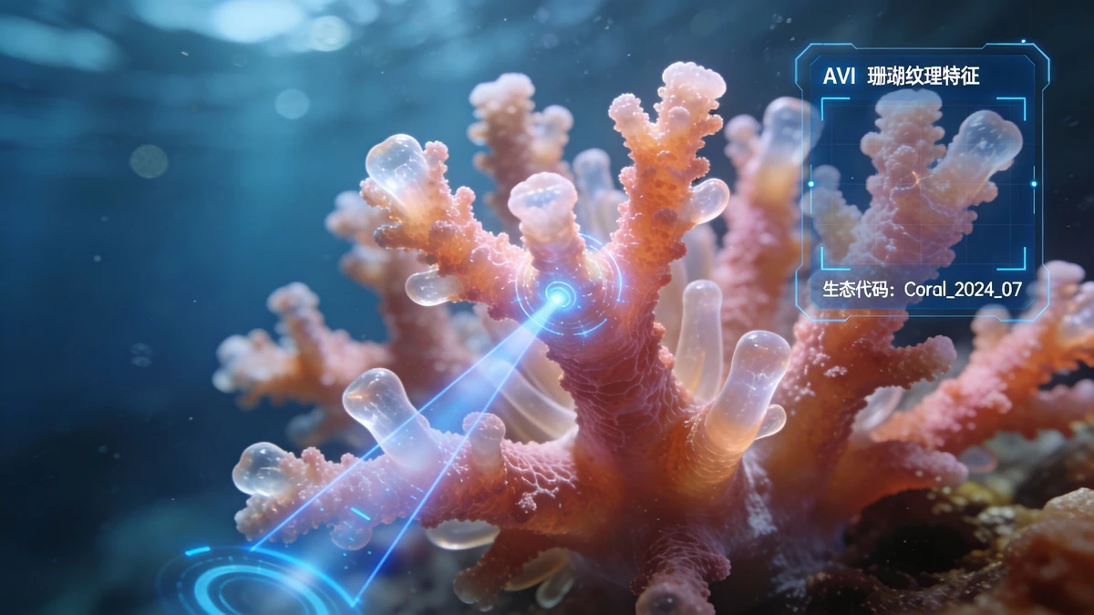 珊瑚扫描识别示例1