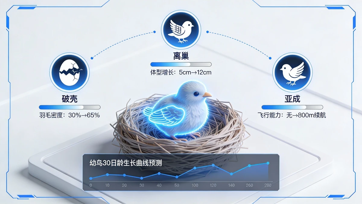 幼鸟状态识别示例1