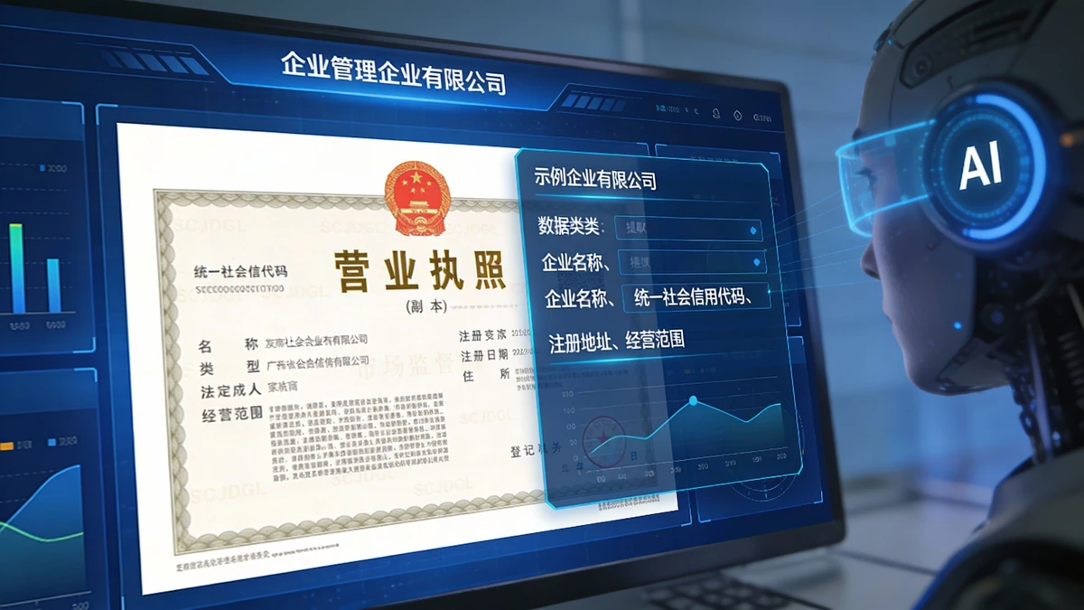 营业执照识别示例1