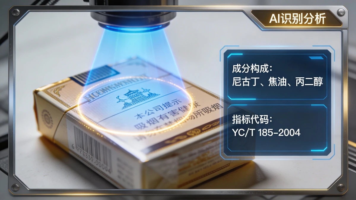 焦油含量识别示例1