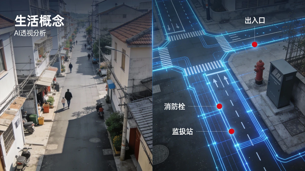 社区街巷识别示例1