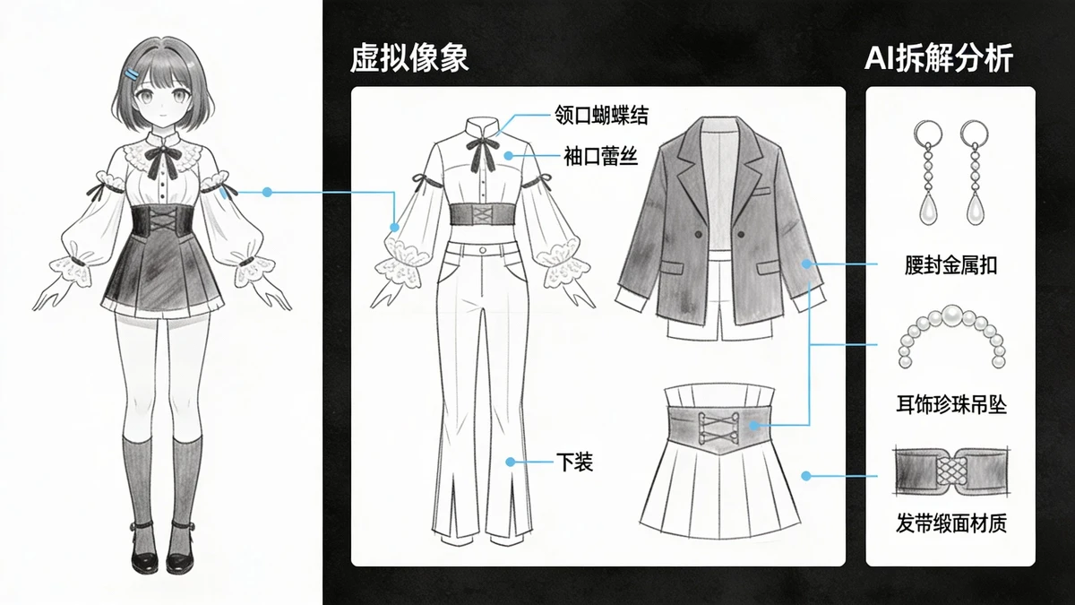 特定服装识别示例1