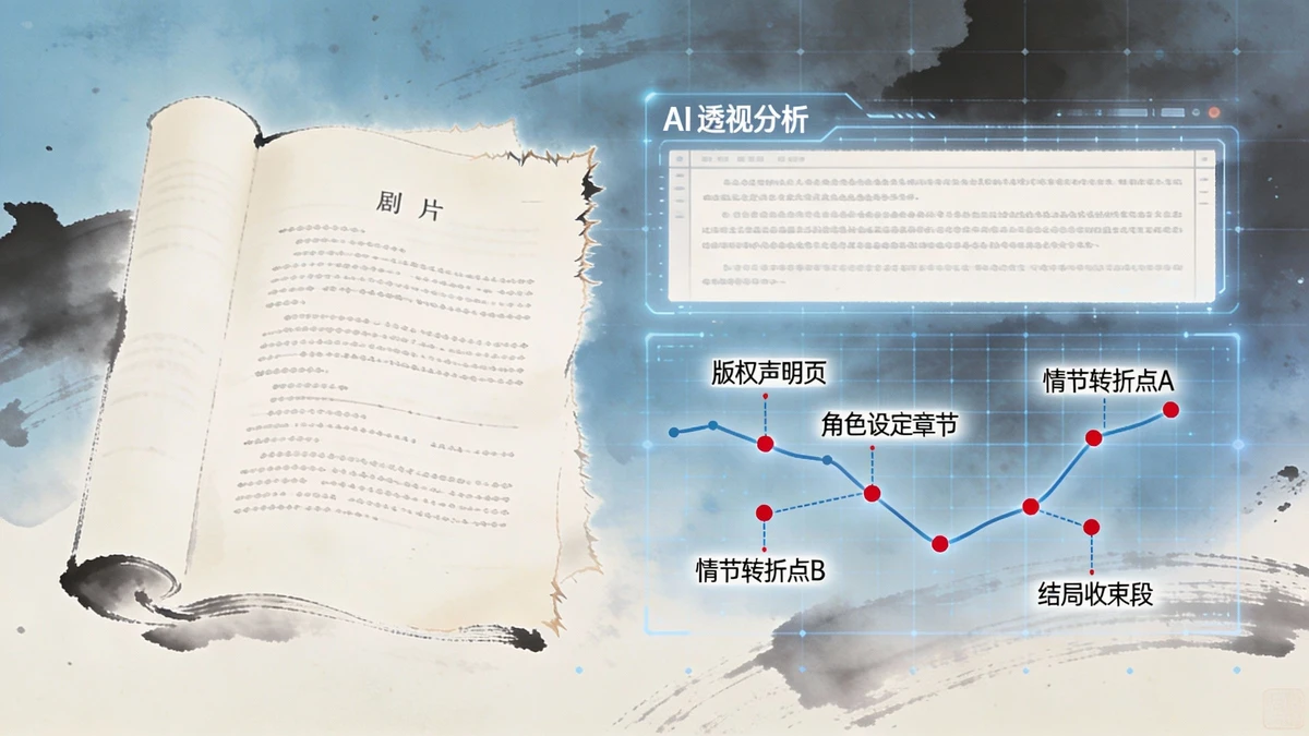 剧本文字识别示例1