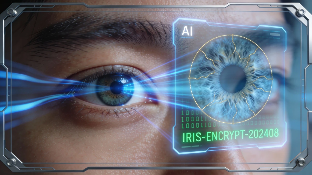 虹膜扫描识别示例1