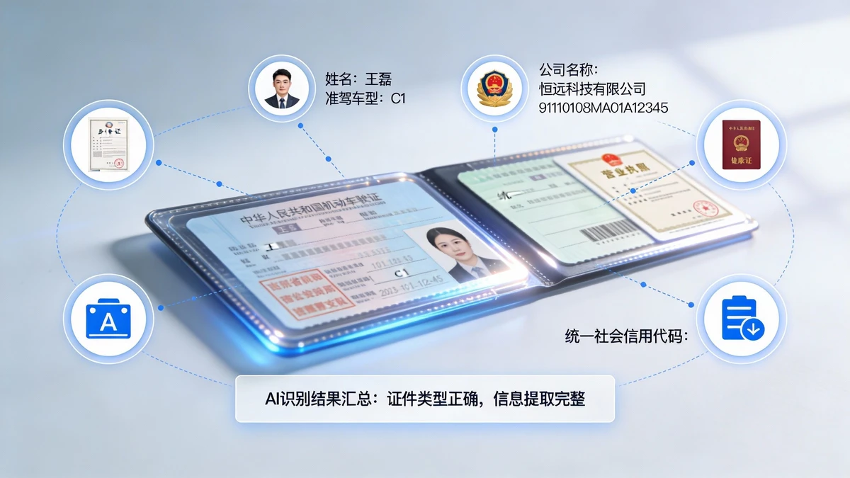 驾驶证识别示例1