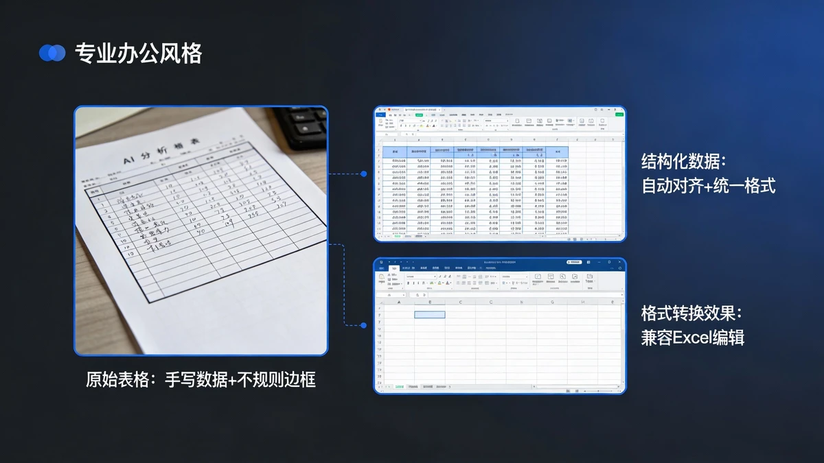 表格内容解析示例1