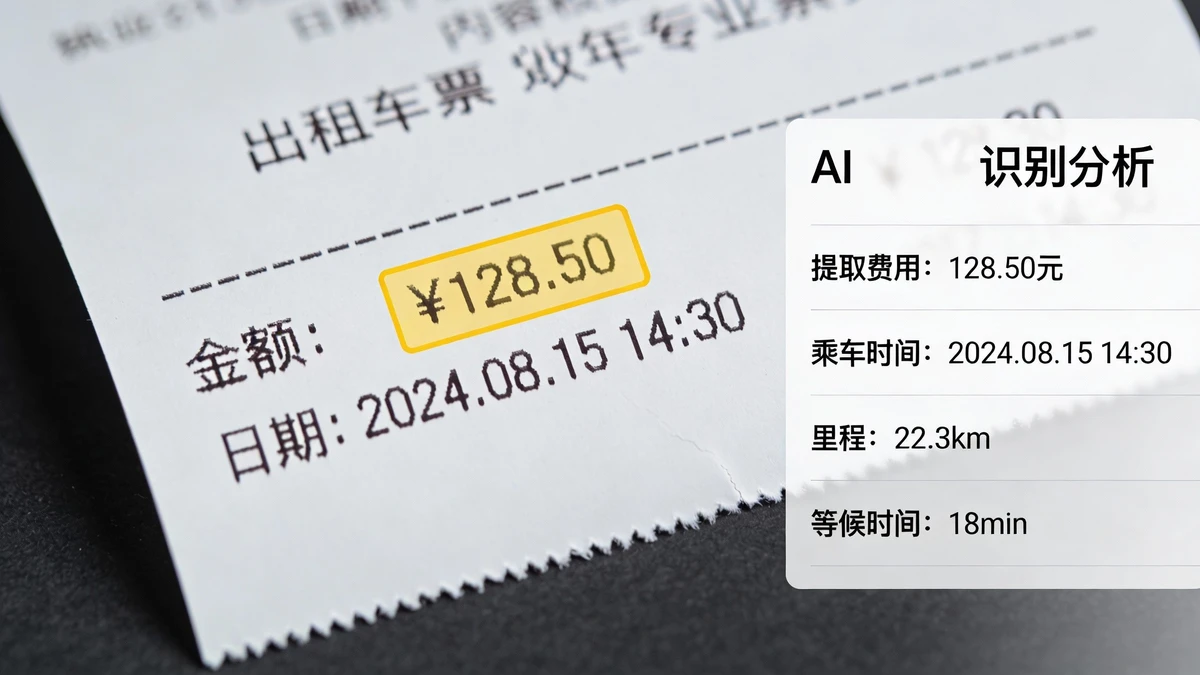 交通票据识别示例1