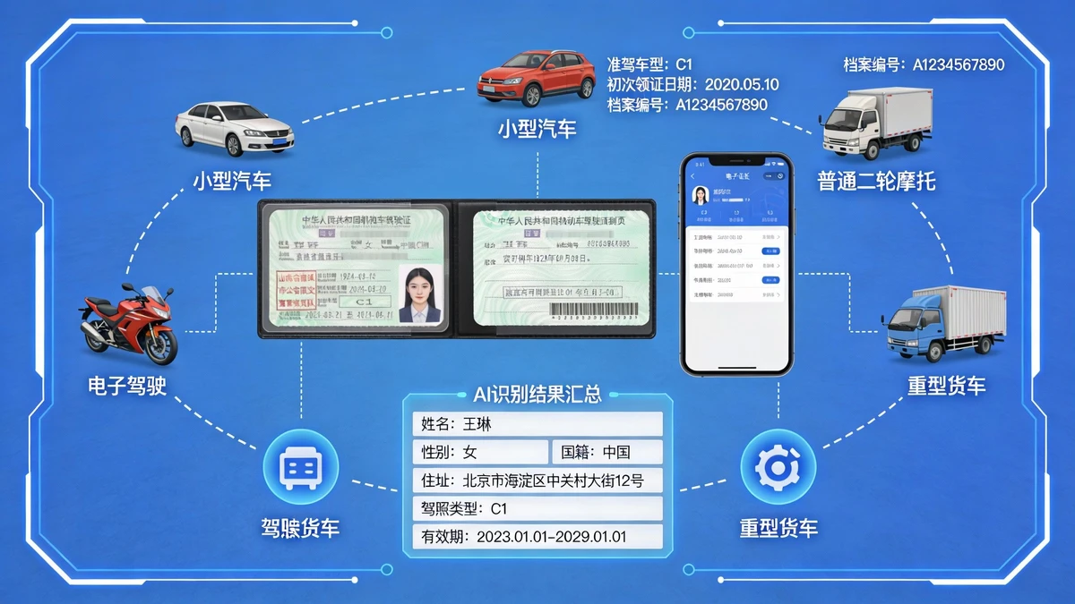 综合证照识别示例1