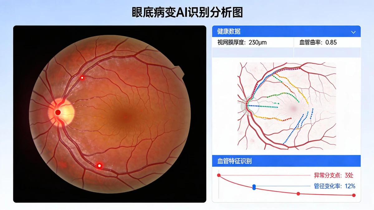 眼底病变分析示例1