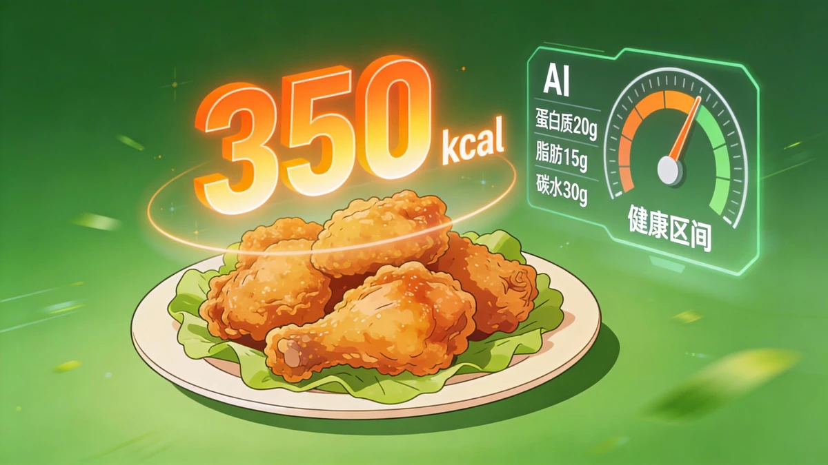 热量估算识别示例1