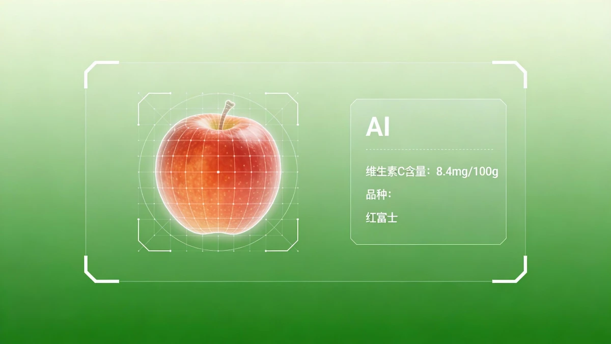 果蔬品种识别示例1