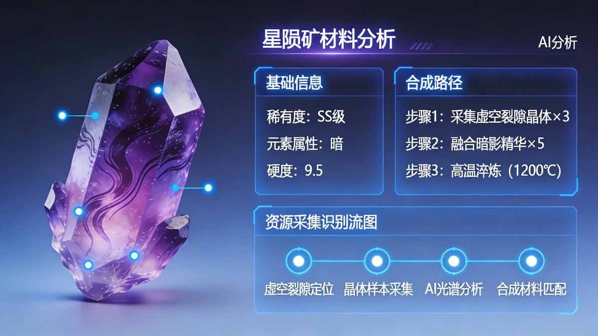 稀有材料识别示例1