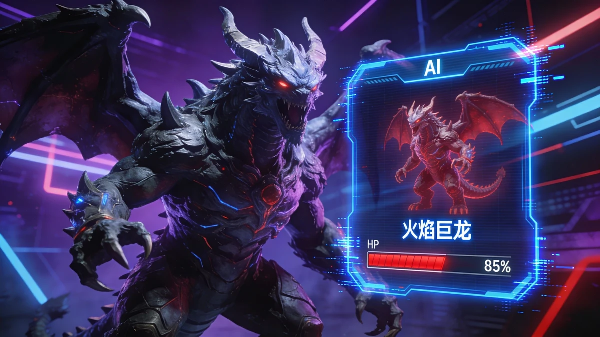 怪物身份识别示例1