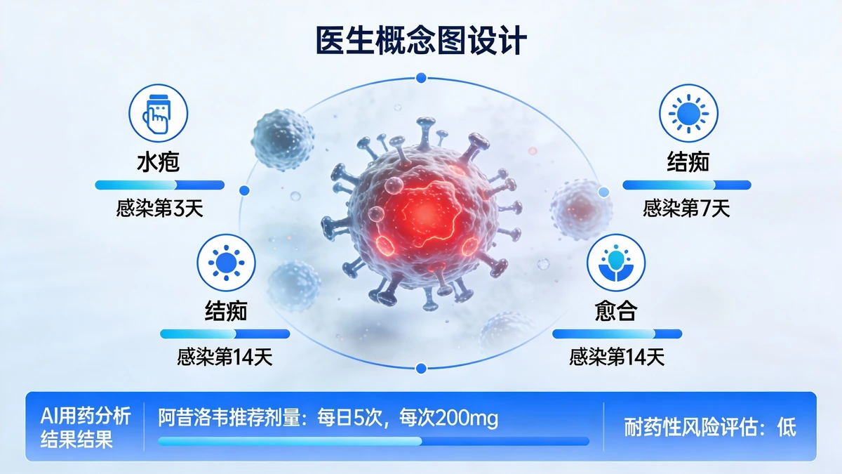 病毒疱疹识别示例1