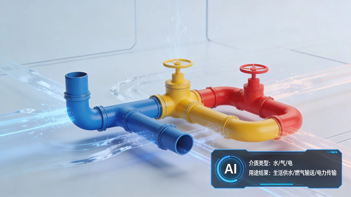 管道用途识别示例1