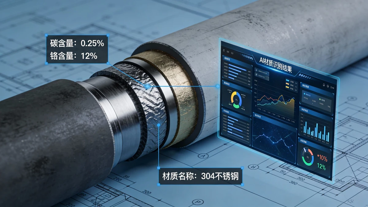 管道材质识别示例1