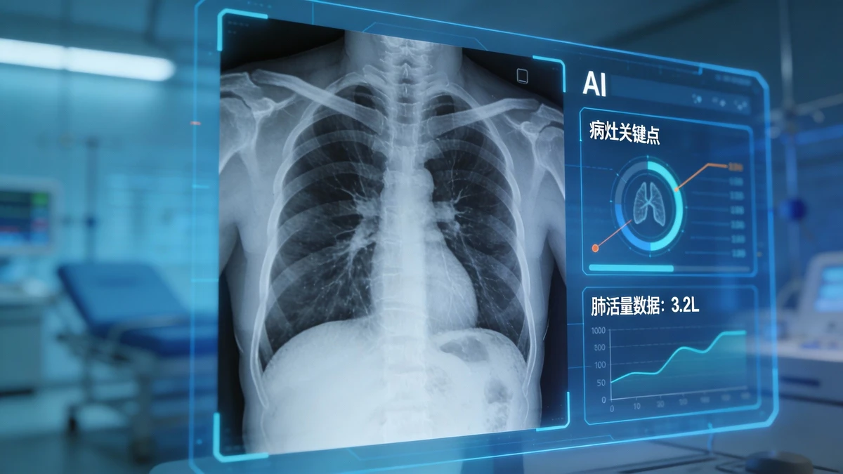 胸部X光识别示例1