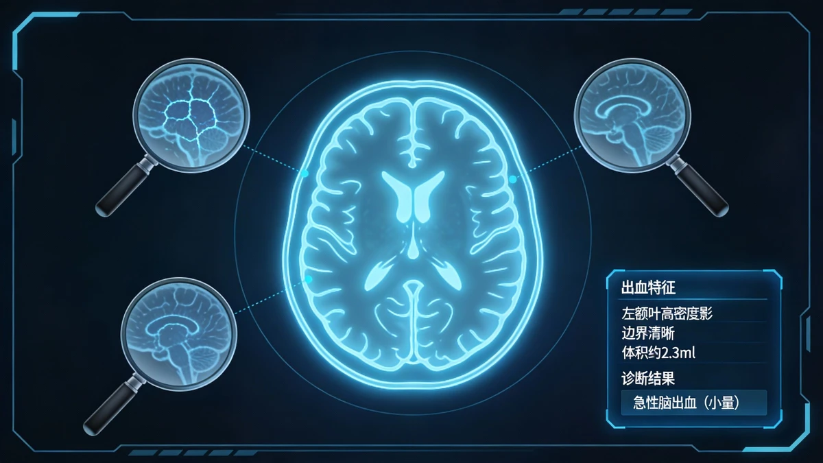 脑部CT分析示例1