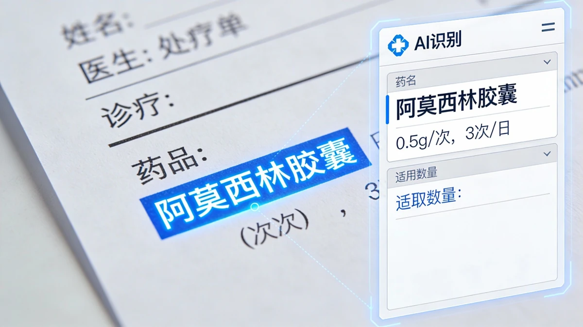 处方用药识别示例1