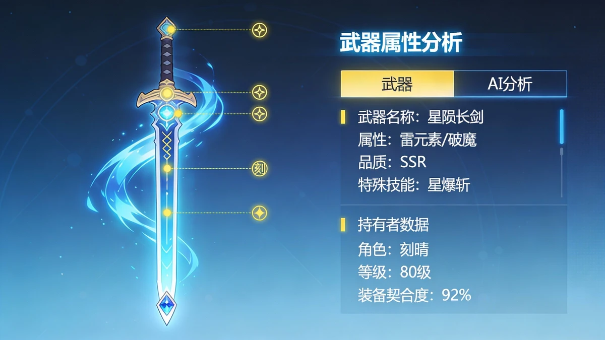 动漫装备识别示例1