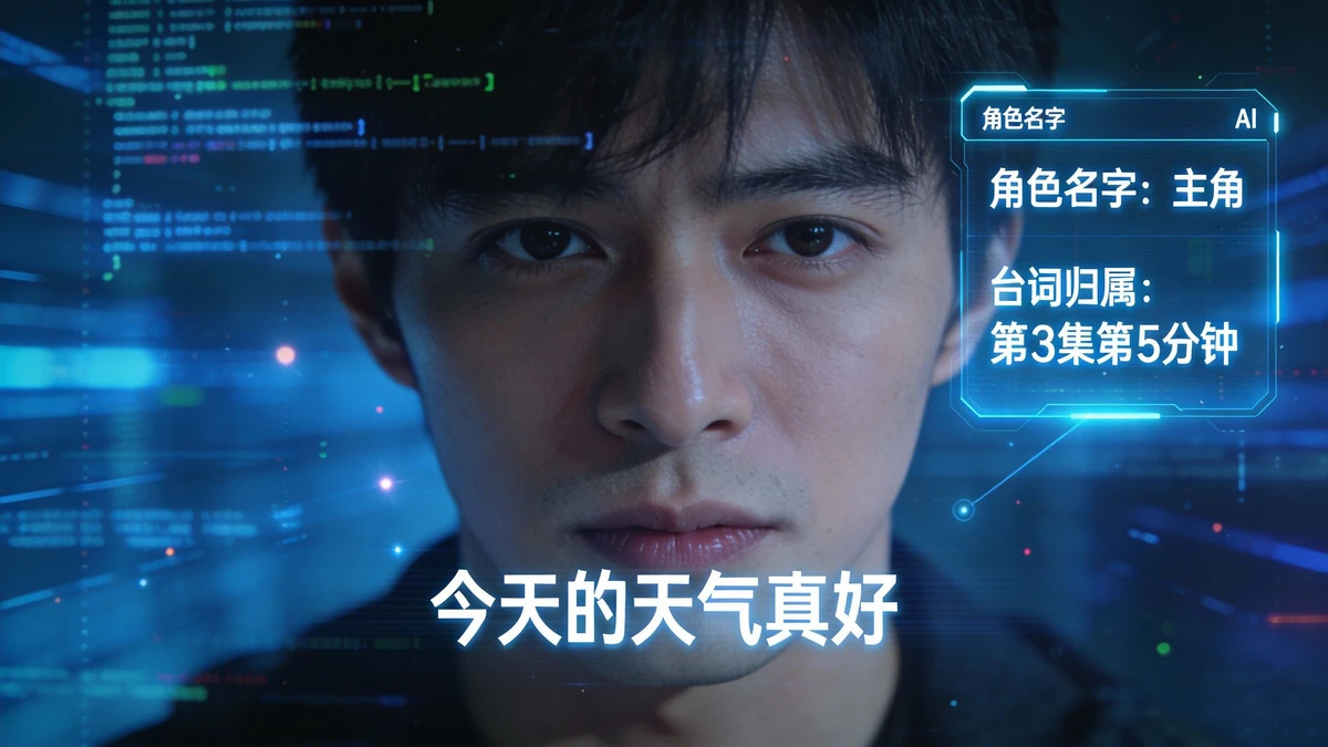 台词角色识别示例1