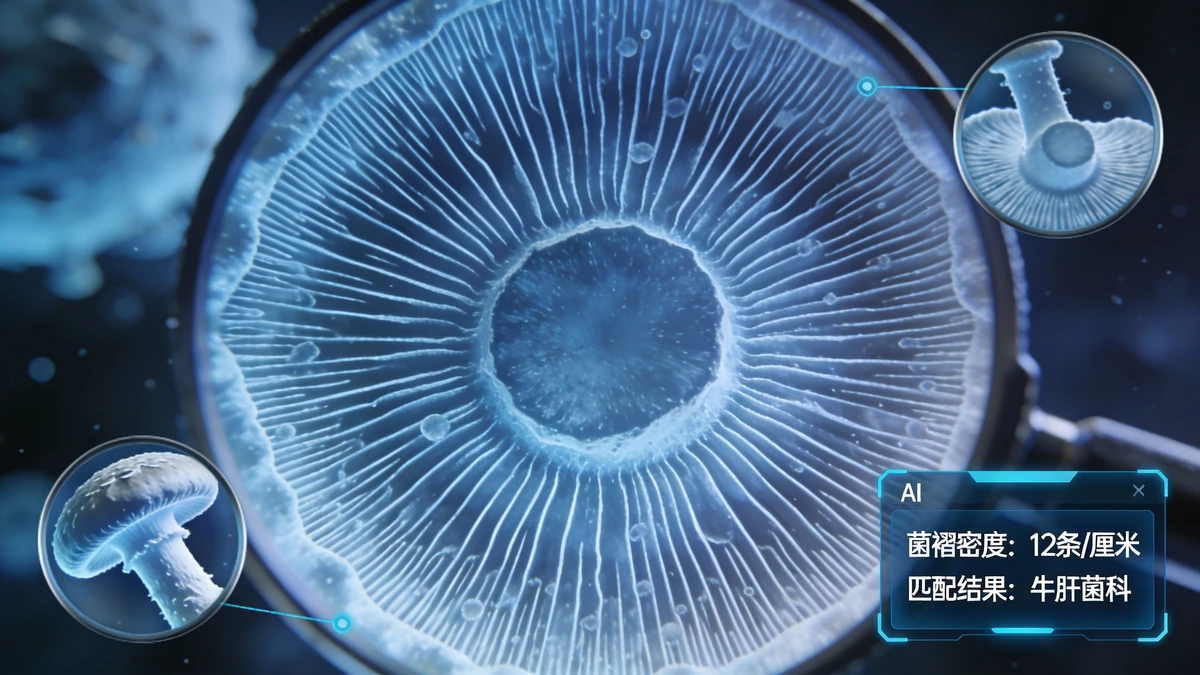 菌褶纹理分析示例1