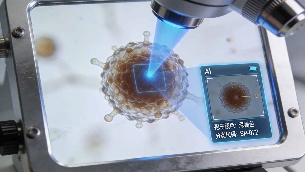 孢子扫描识别示例1