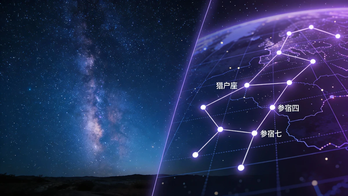 星空星座识别示例1