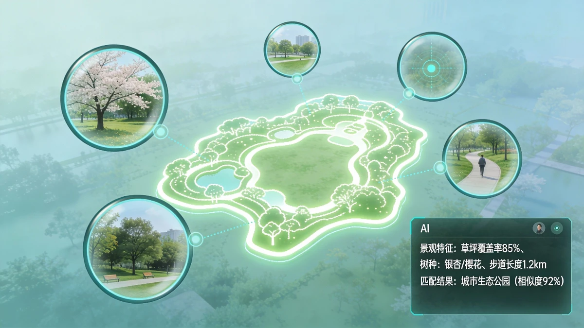 公园景观分析示例1