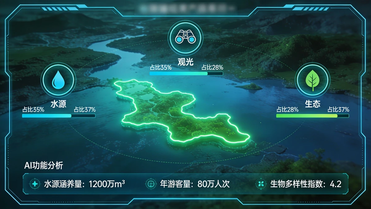 湖泊水域识别示例1