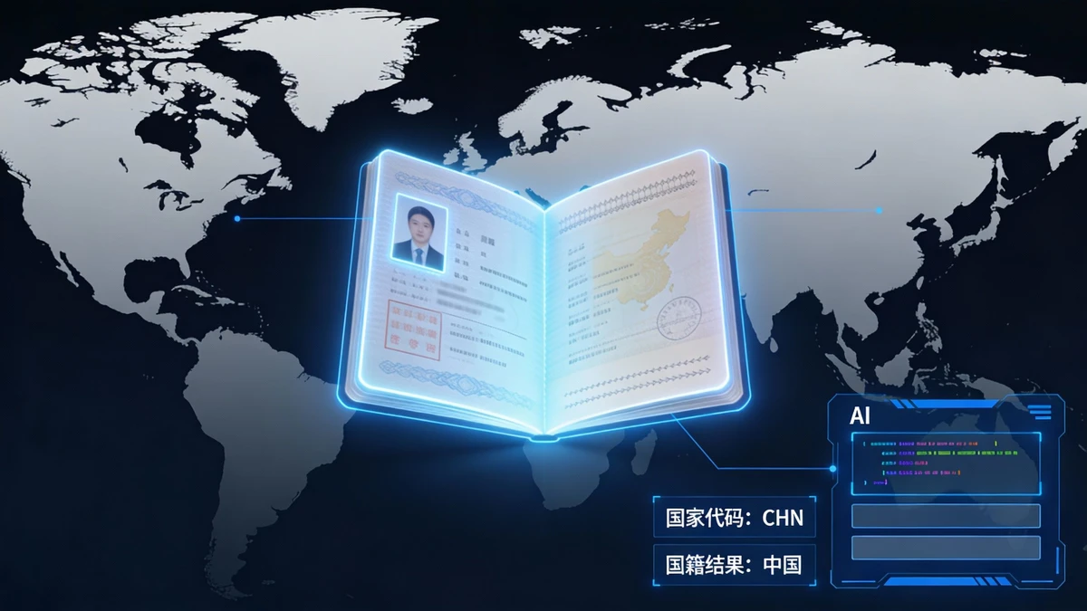 护照国家提取示例1