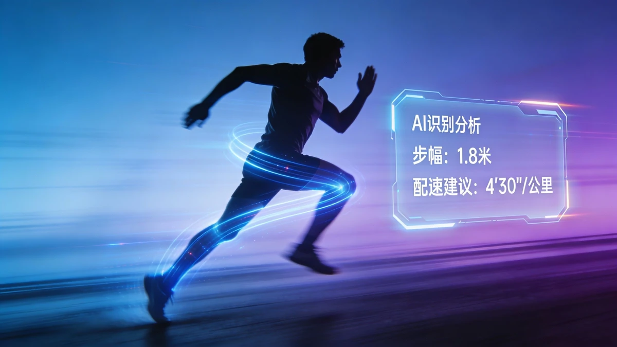 跑步姿态检测示例1