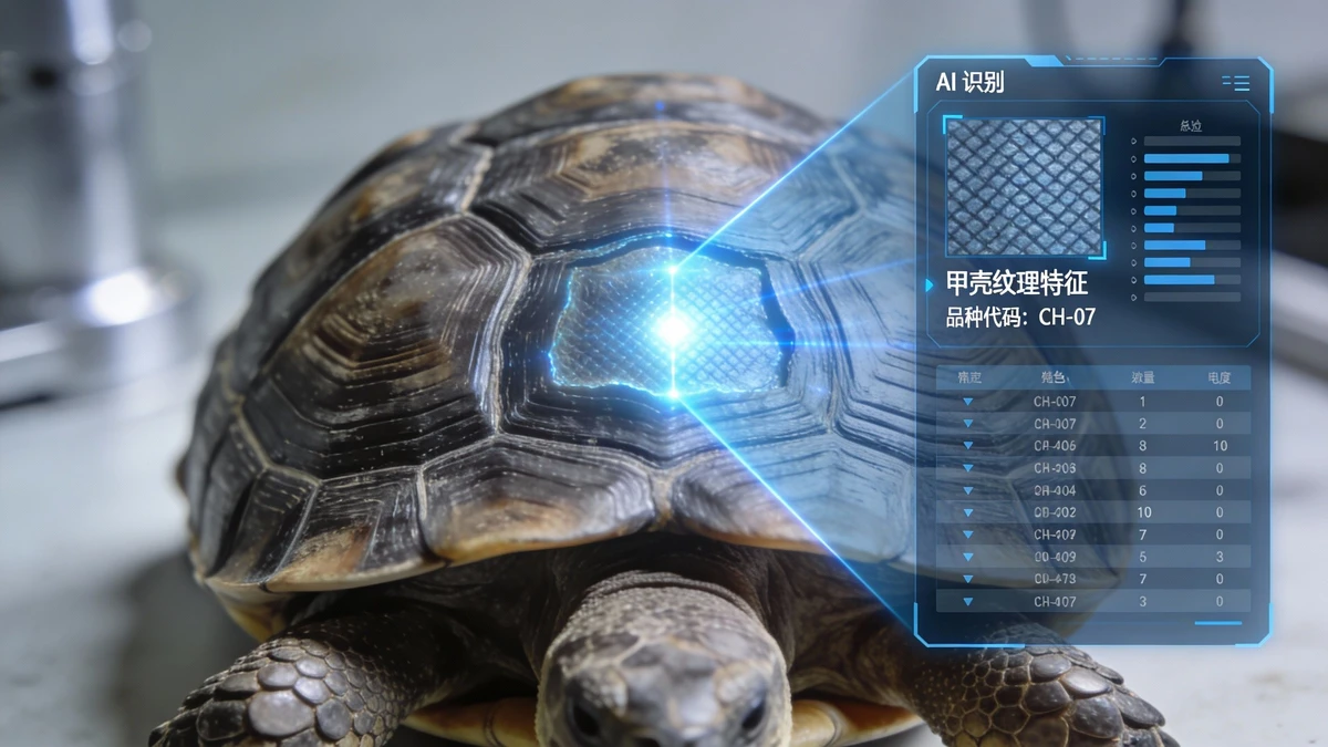 龟鳖扫描识别示例1