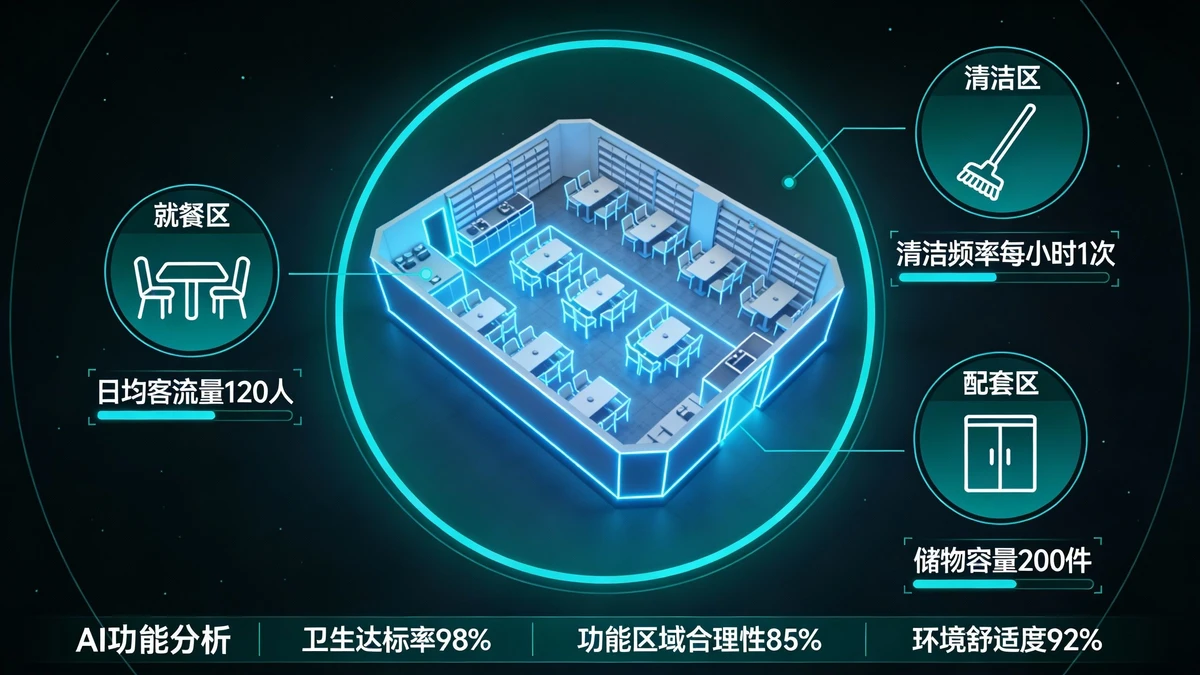 用餐环境识别示例1
