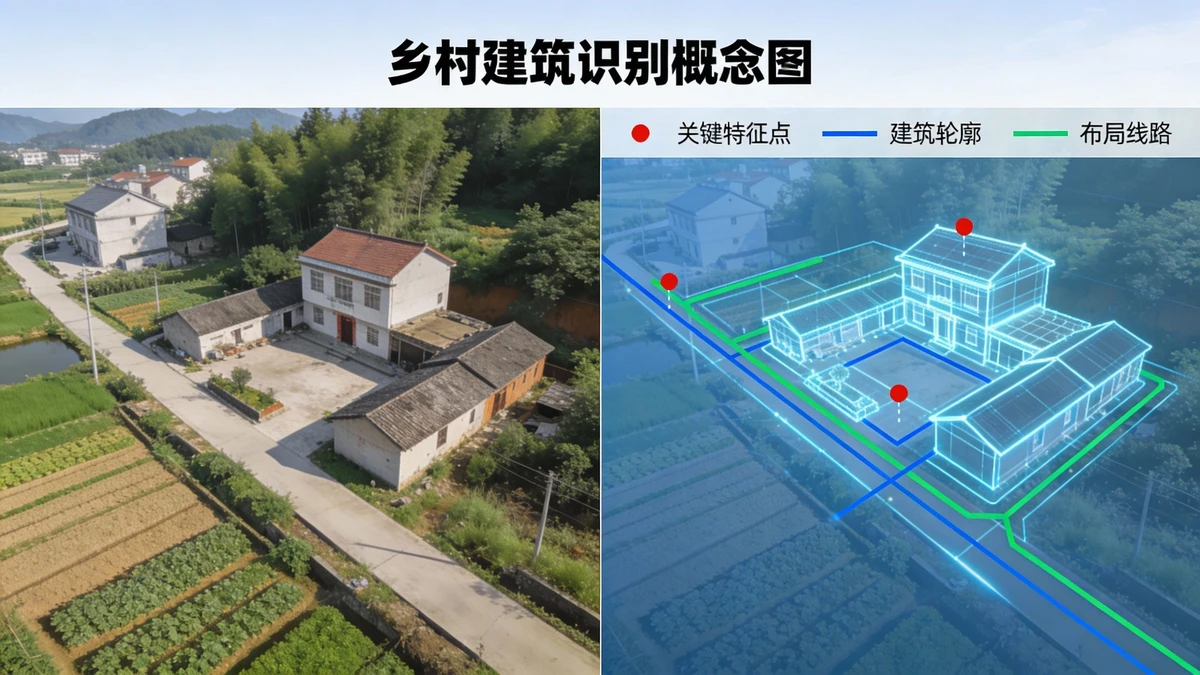 乡村建筑识别示例1