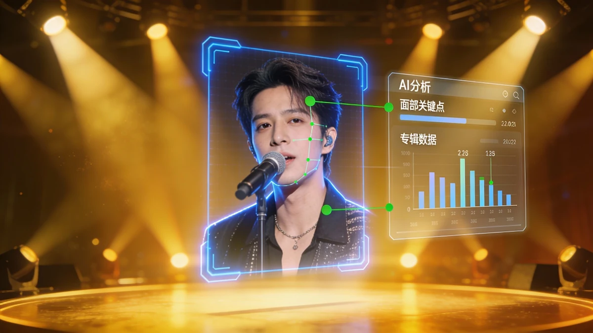 歌手面部识别示例1