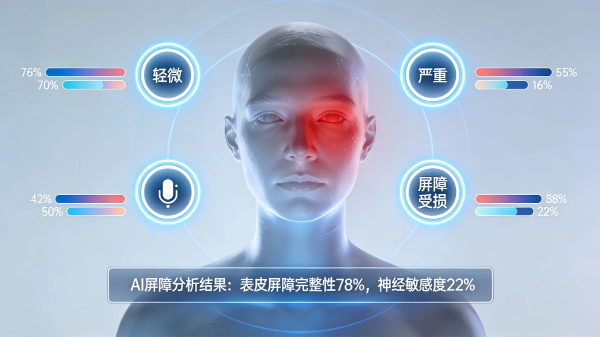 敏感泛红识别示例1