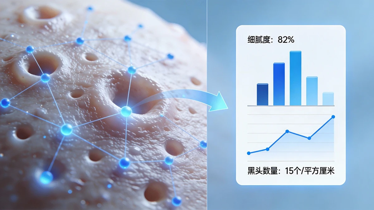 毛孔黑头分析示例1