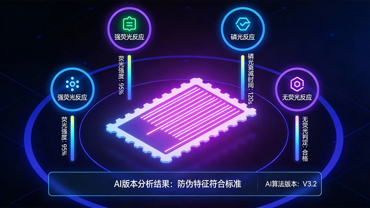 荧光防伪识别示例1