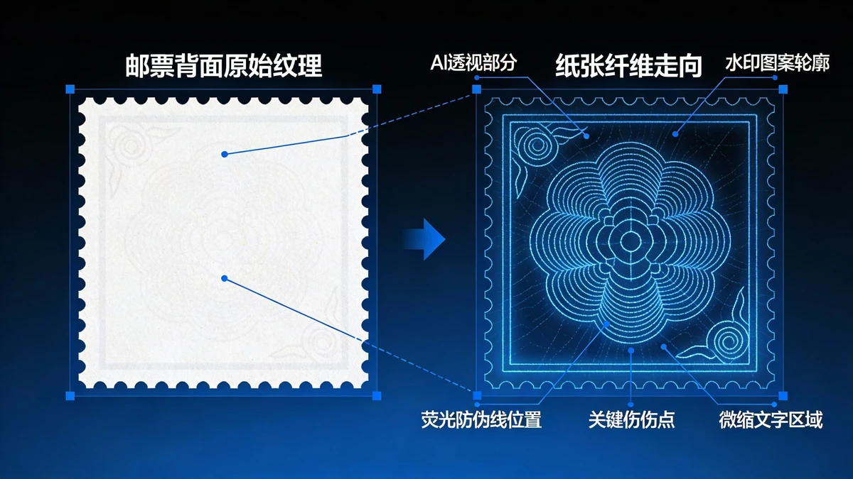 纸张背胶识别示例1
