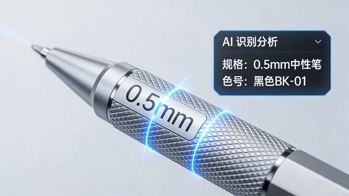 规格型号扫描识别示例1