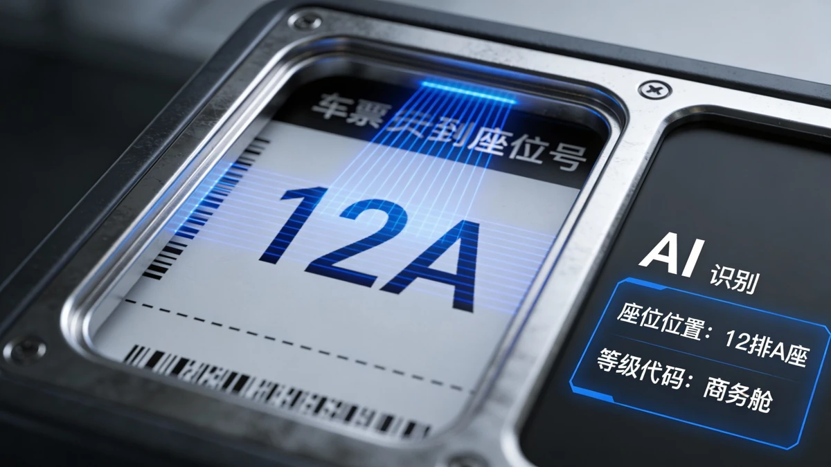 座位号码识别示例1