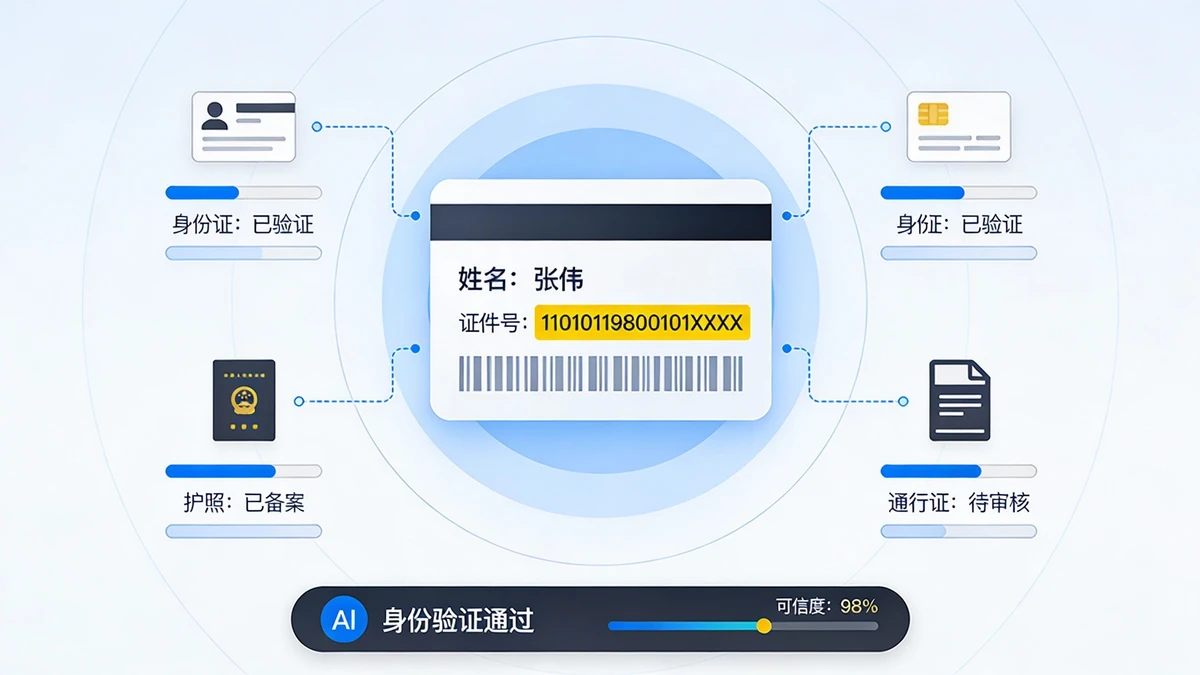 乘客信息识别示例1