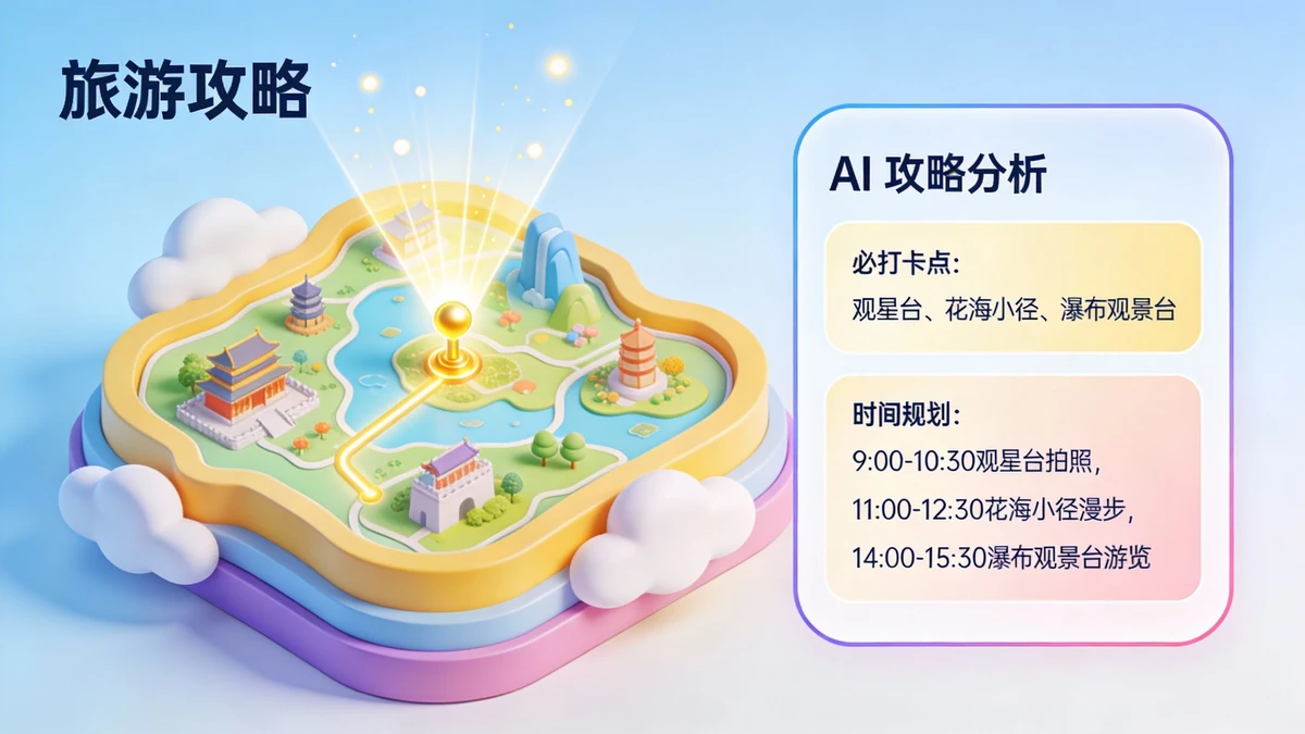 游玩攻略生成示例1