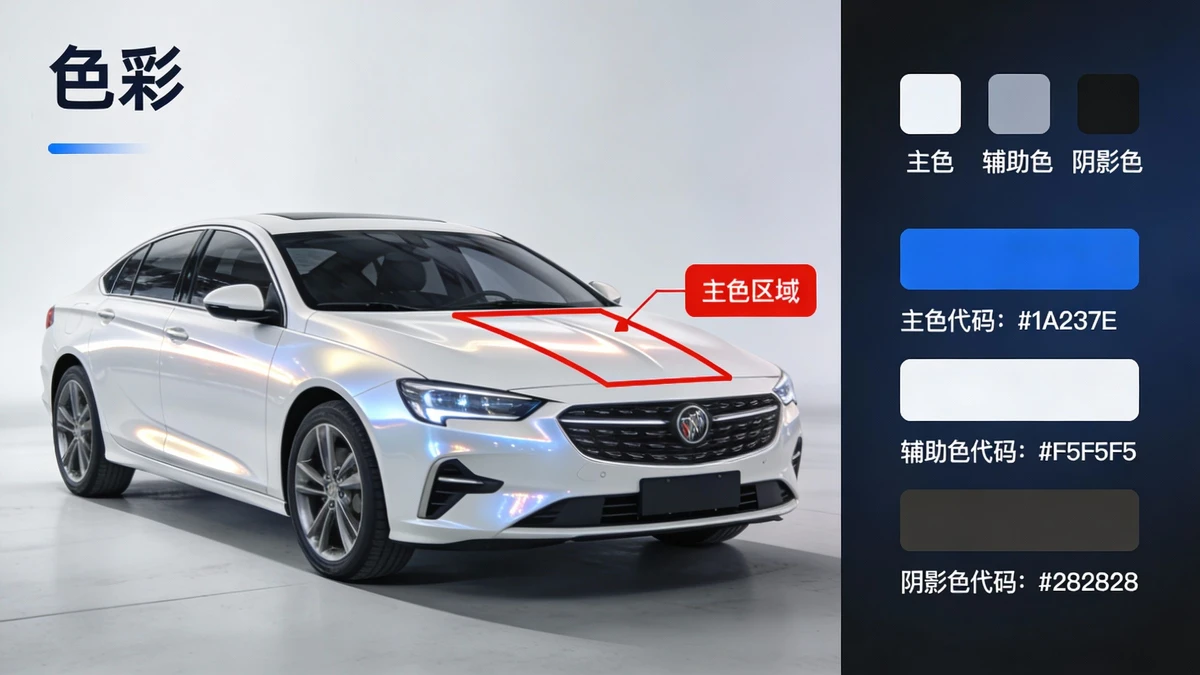 车身颜色分析示例1