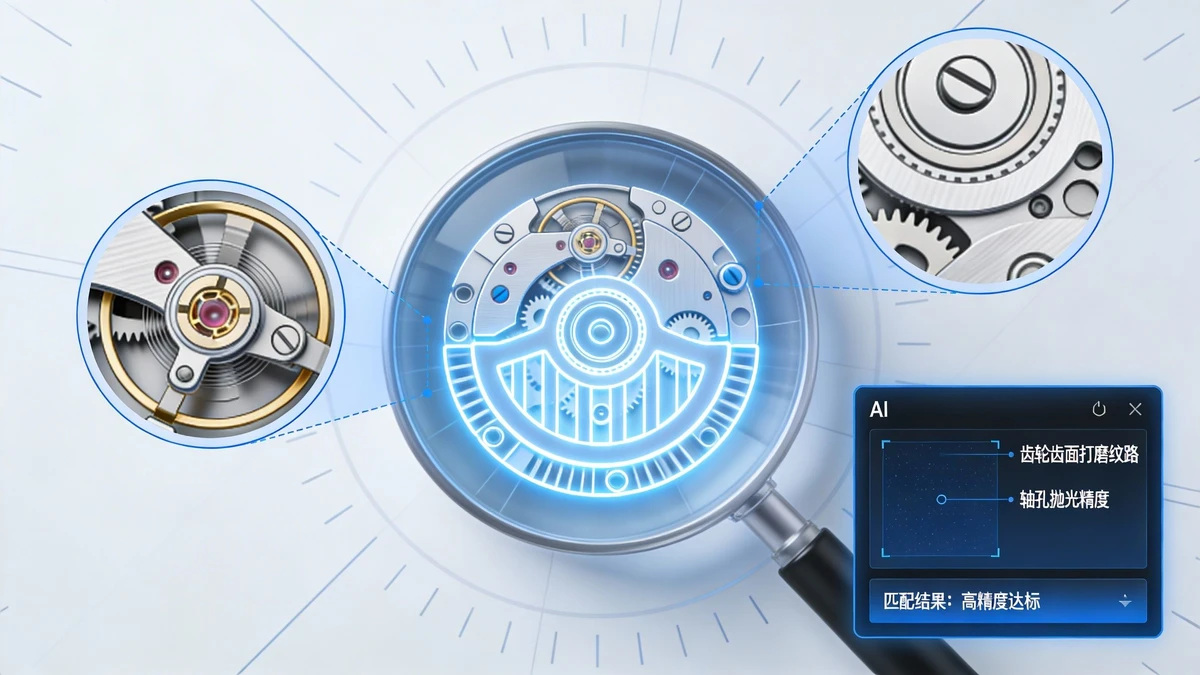 机芯背透分析示例1